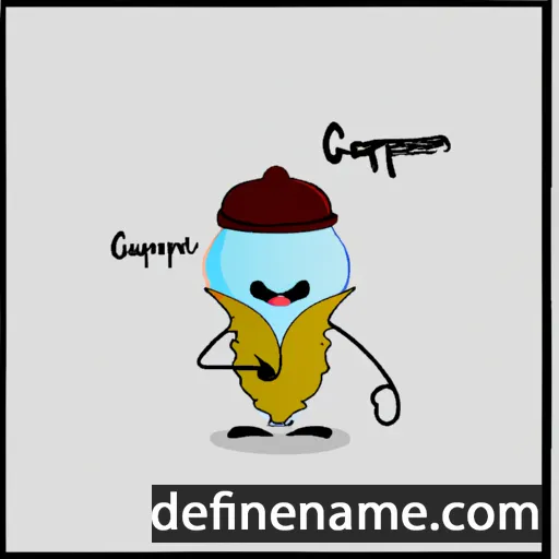 cartoon of the name Garaipen