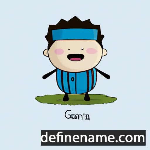 cartoon of the name Garaitza