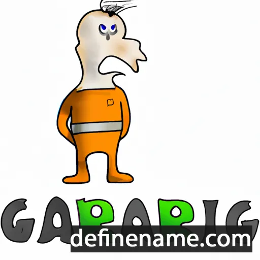 cartoon of the name Gararic