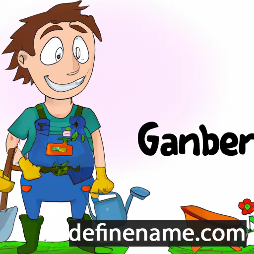 Gardener cartoon