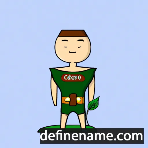 cartoon of the name Garen