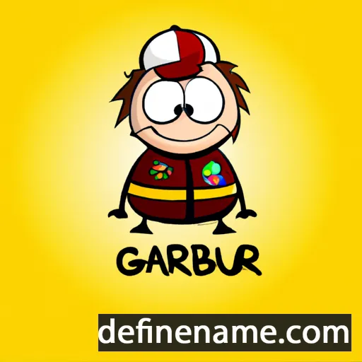 cartoon of the name Gariburg