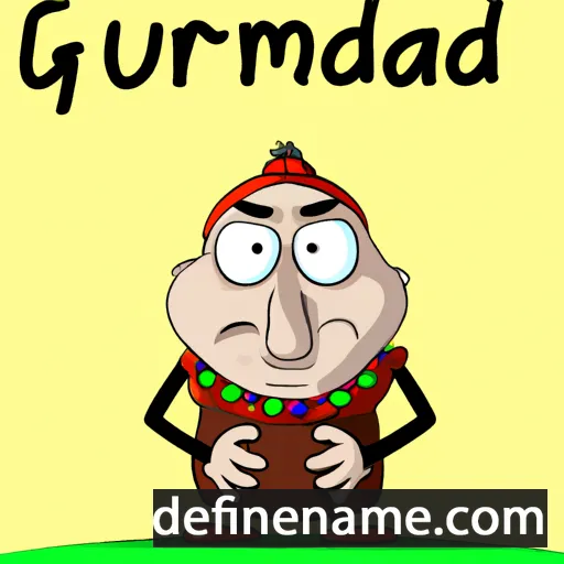 cartoon of the name Garimund