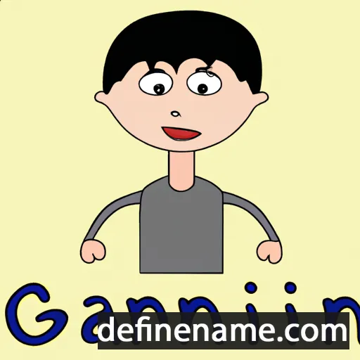 cartoon of the name Garin