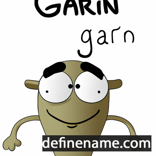 Garni cartoon