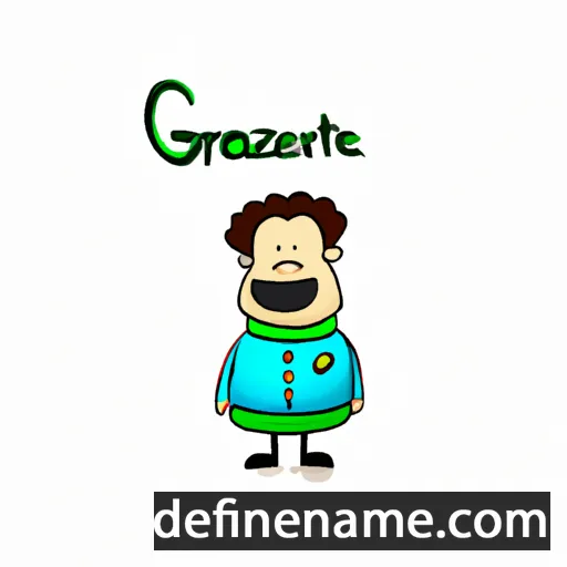 cartoon of the name Gartzene