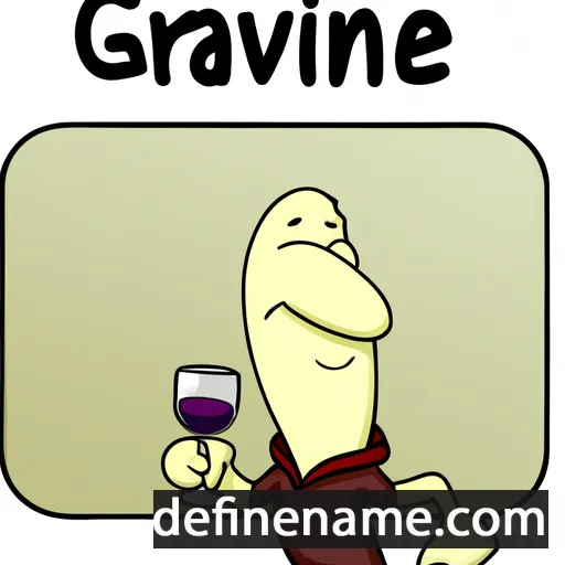 cartoon of the name Garwine