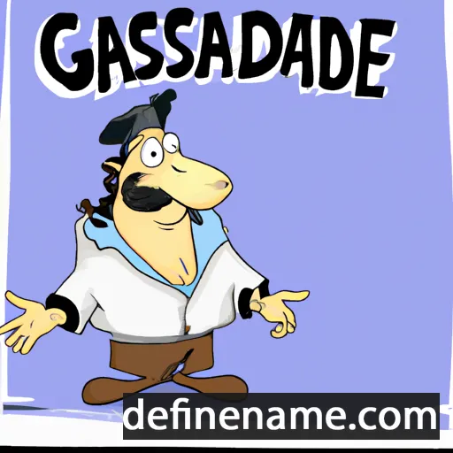 cartoon of the name Gasparde