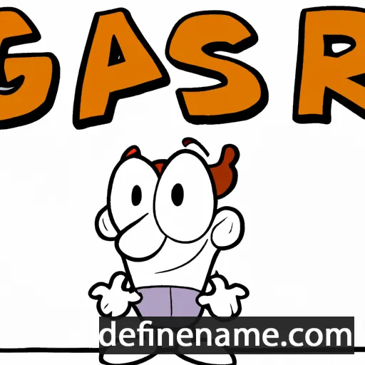 cartoon of the name Gasper