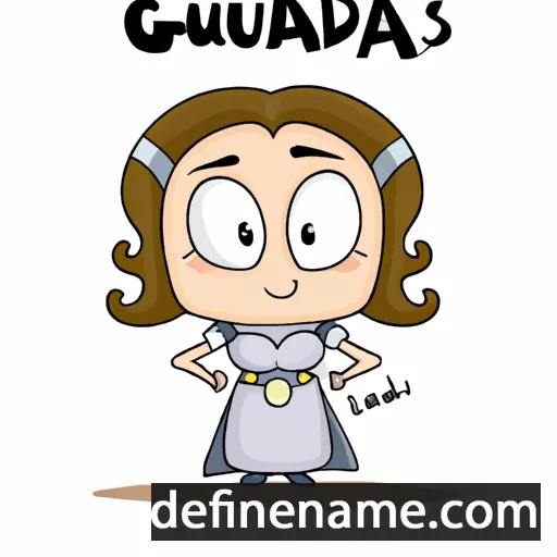 Gaudiosa cartoon