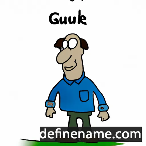 cartoon of the name Gauke