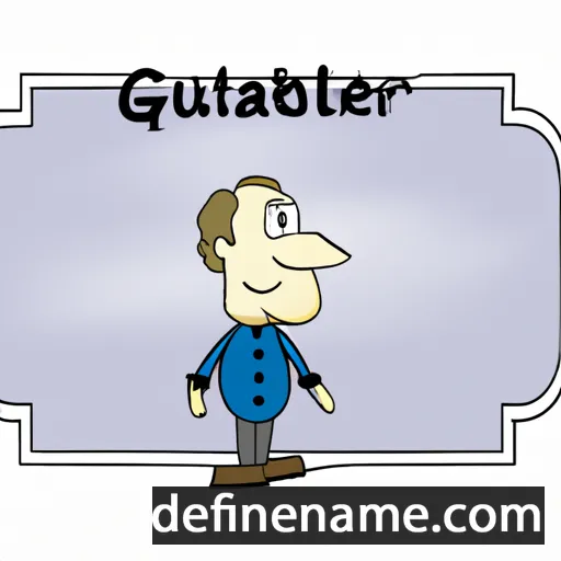 cartoon of the name Gaulbert