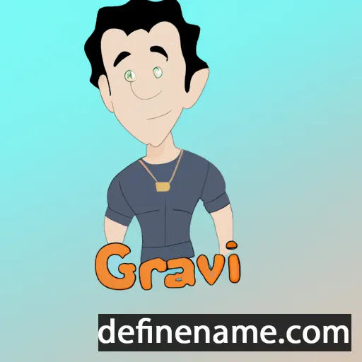 cartoon of the name Gavri