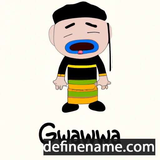 cartoon of the name Gawaina