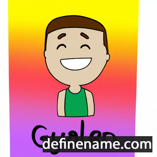 cartoon of the name Gaylen