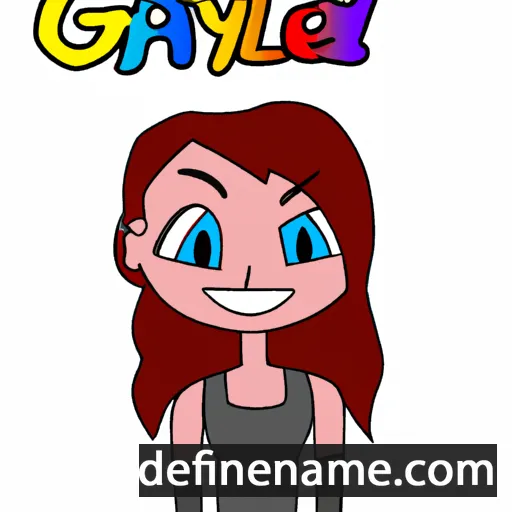 cartoon of the name Gayley