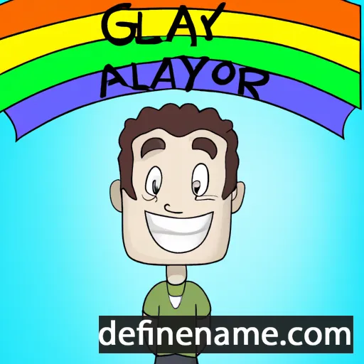 cartoon of the name Gaylor