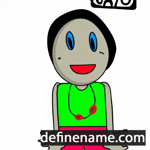 cartoon of the name Gayo