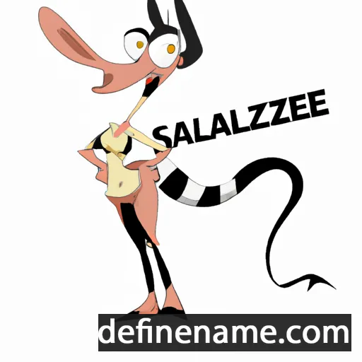 cartoon of the name Gazella