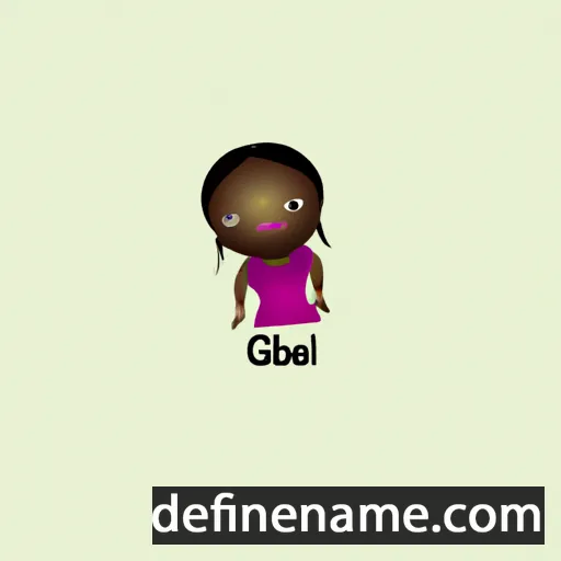 cartoon of the name Gbemi