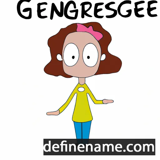 cartoon of the name Généreuse