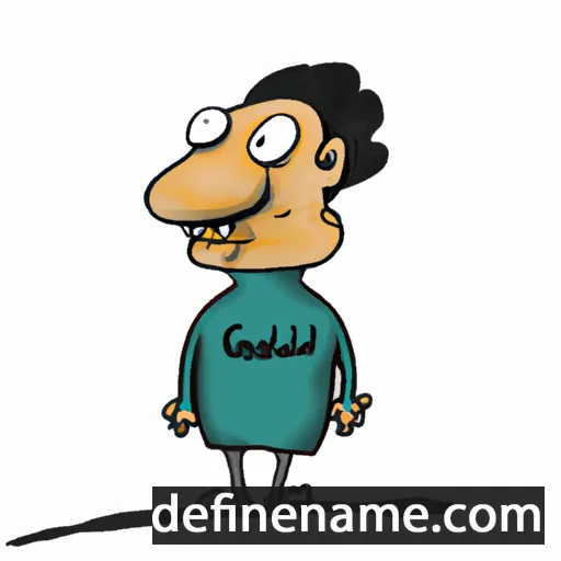 cartoon of the name Géralde