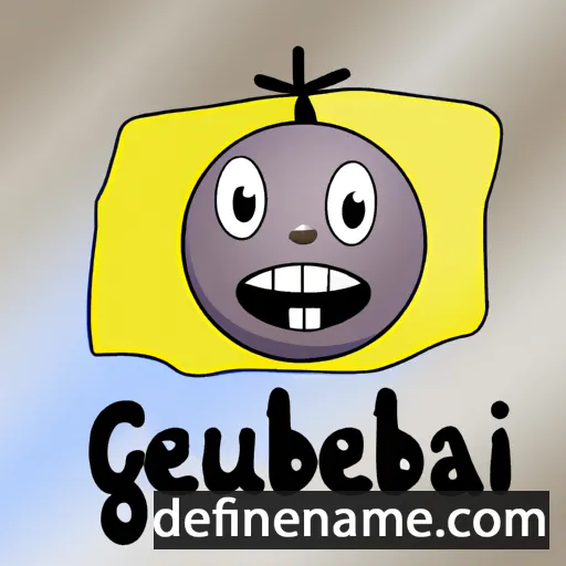 cartoon of the name Gealbu