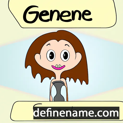 Geanine cartoon