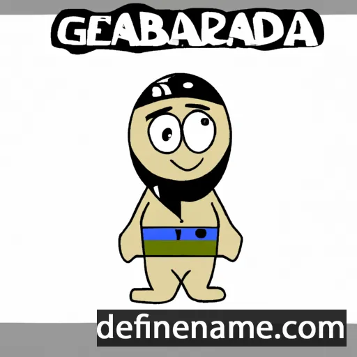 Gebarad cartoon