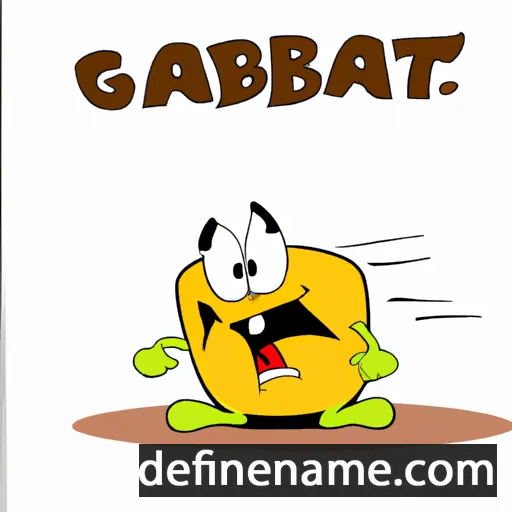 cartoon of the name Gebatrud