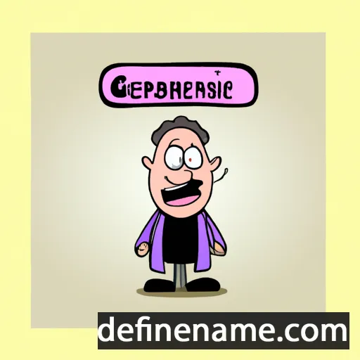 cartoon of the name Geberic