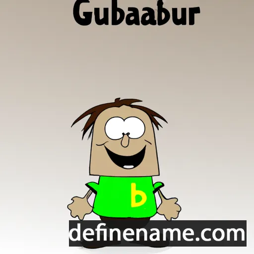 cartoon of the name Gebhardus