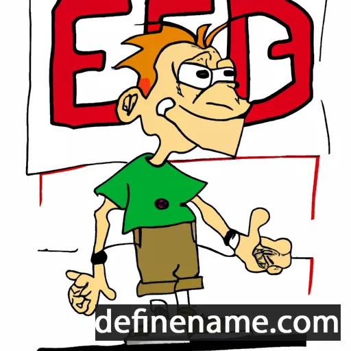 cartoon of the name Ged