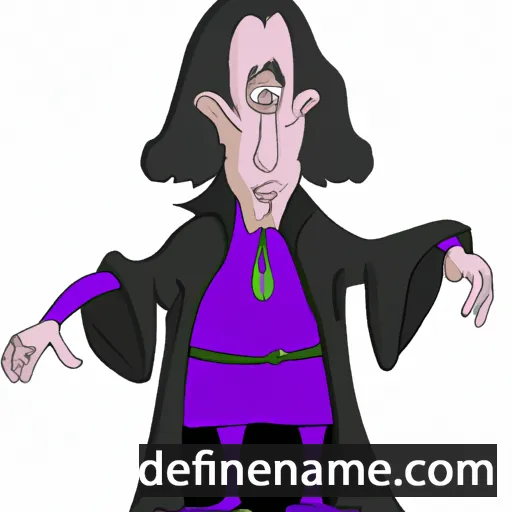 cartoon of the name Gedeone