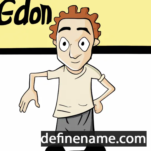 Gedion cartoon