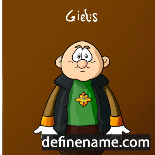 cartoon of the name Gedvilas