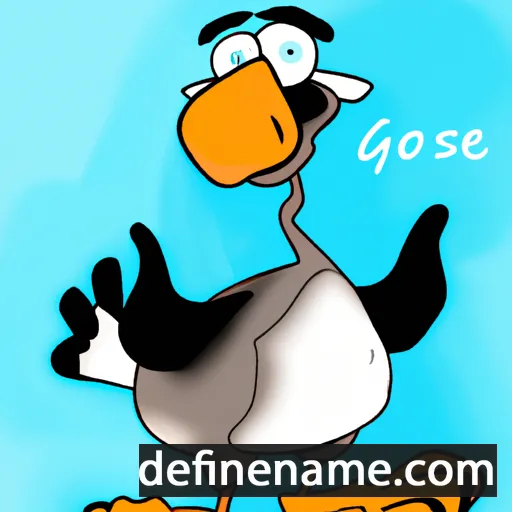 cartoon of the name Geesi