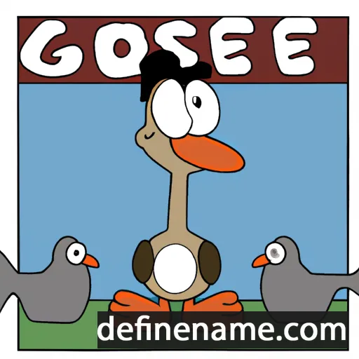 cartoon of the name Geesje