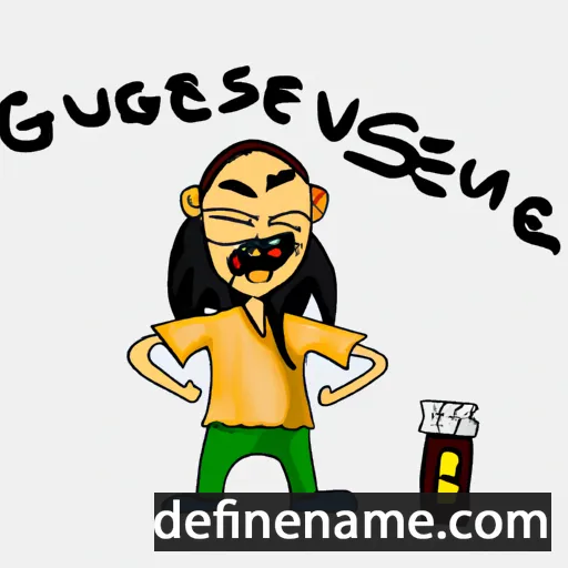 cartoon of the name Gegeensuvd