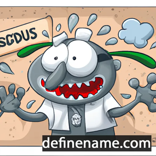 cartoon of the name Gehidusiusos