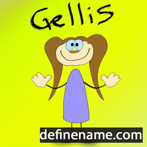 cartoon of the name Geillis