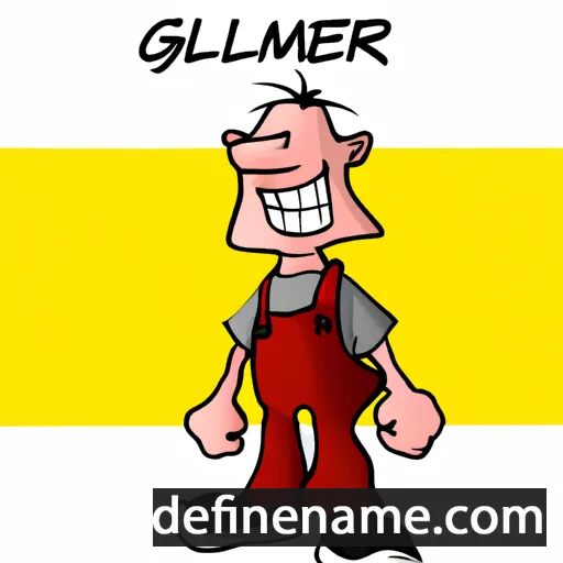 cartoon of the name Geilmer