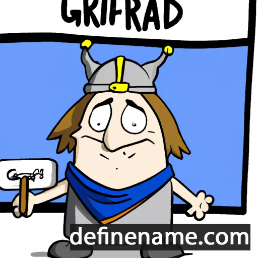 cartoon of the name Geirarður