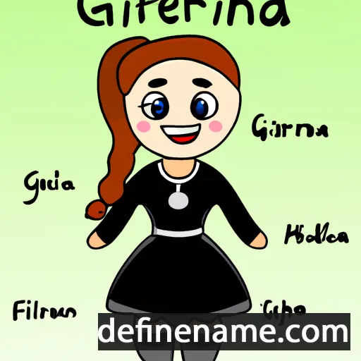 Geirfinna cartoon