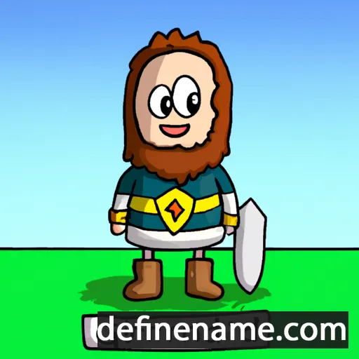 cartoon of the name Geirharður