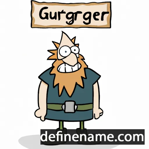 cartoon of the name Geirlaugr