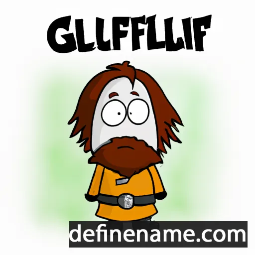 cartoon of the name Geirleifur