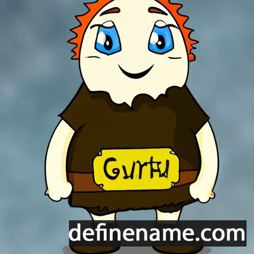 Geirþrúðr cartoon