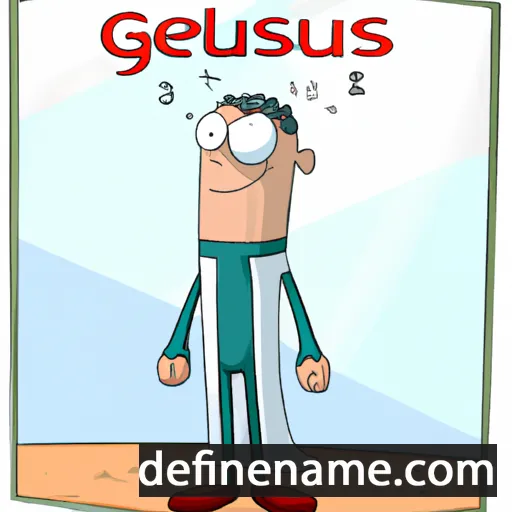 cartoon of the name Gelasius