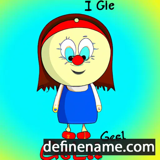 cartoon of the name Gelci